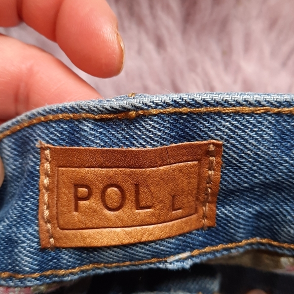 POL updated photos  embroidery design denim shorts - Picture 8 of 9